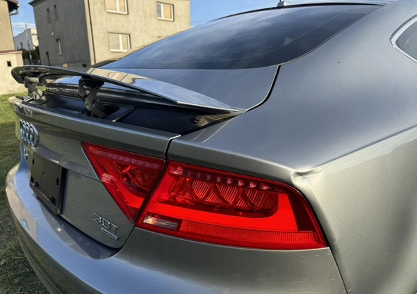 Audi A7 cena 38900 przebieg: 70042, rok produkcji 2012 z Iława małe 596